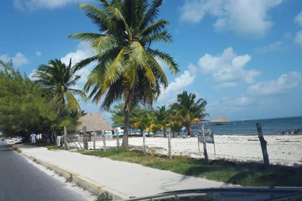 2 Min To The Beach - Casa Jardin Leilighet Cancún Eksteriør bilde